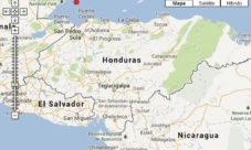 Mapa de costas de Honduras