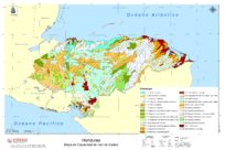 Mapa de suelos de Honduras