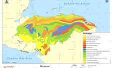 Mapa climático de Honduras